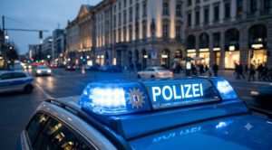 Berlin’de Kaza Yerinden Kaçan Sürücü İkinci Kazaya Neden Oldu