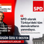 Alman SPD’den Özgür Özel’e destek mesajı: Yeni parti girişimini kutladı